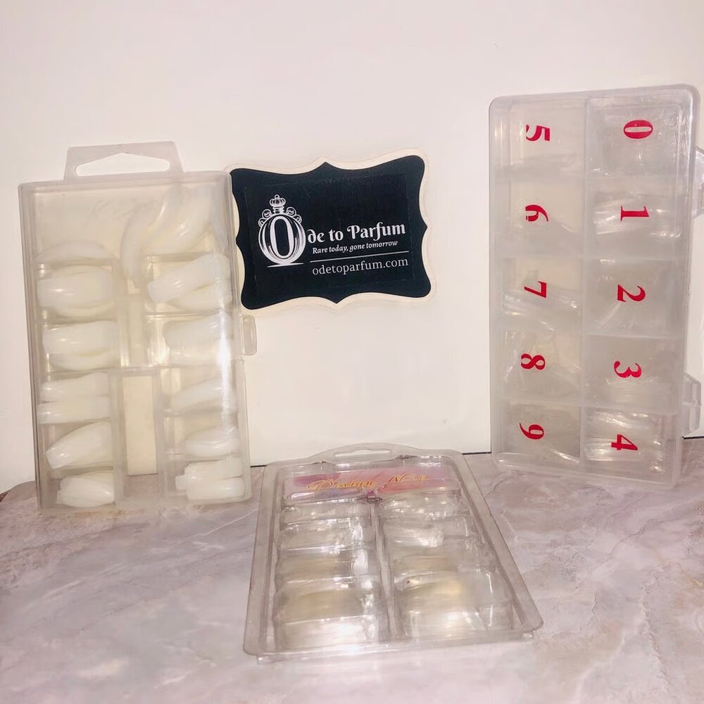 *BUNDLE* Nail Tips Lot of Three Packages Hundreds of Tips